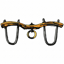 Cowboy And Hunter Embroidery Design 8 Cowboy And Hunter Embroidery Design 8